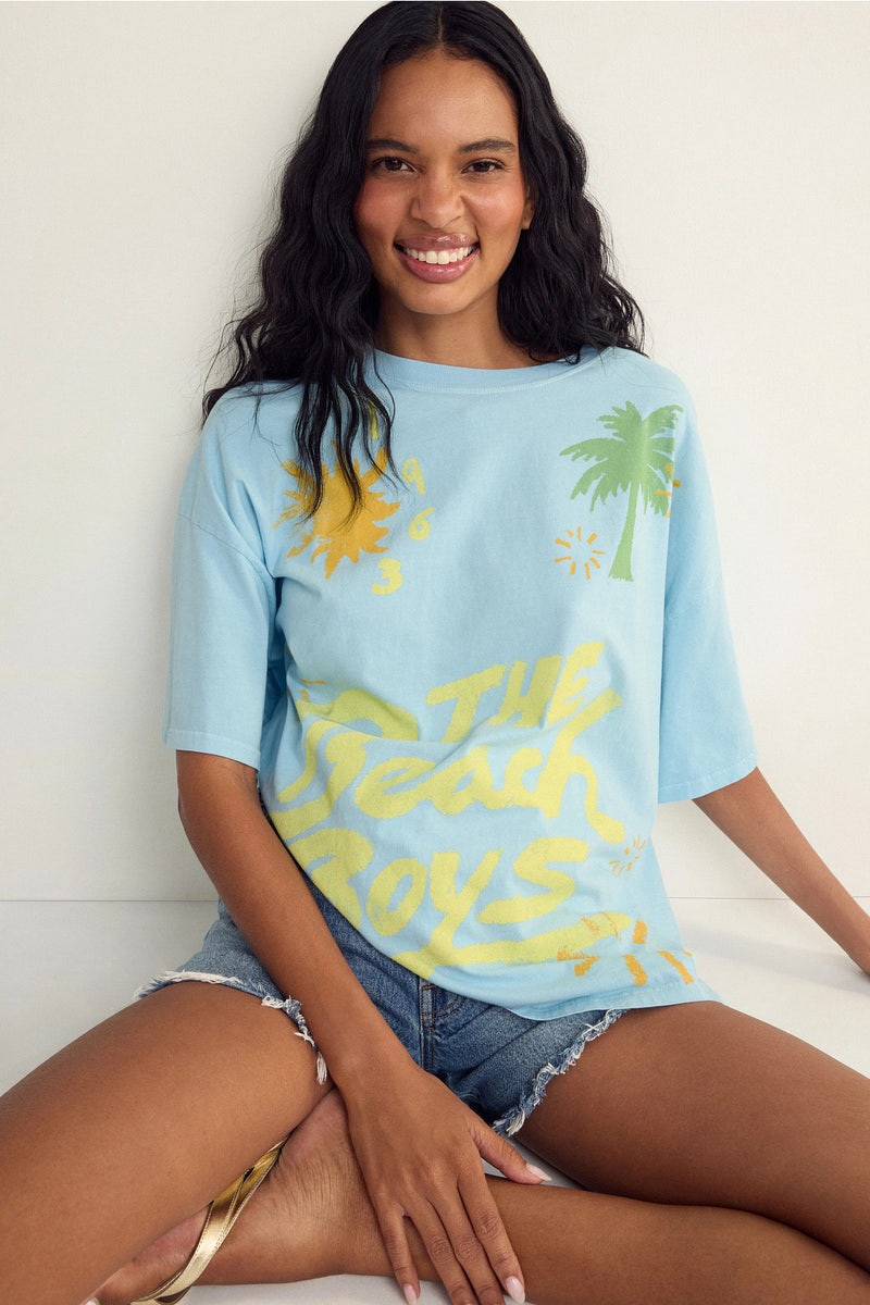 Beach Boys Oversized Tee by DAYDREAMER - Photo 0