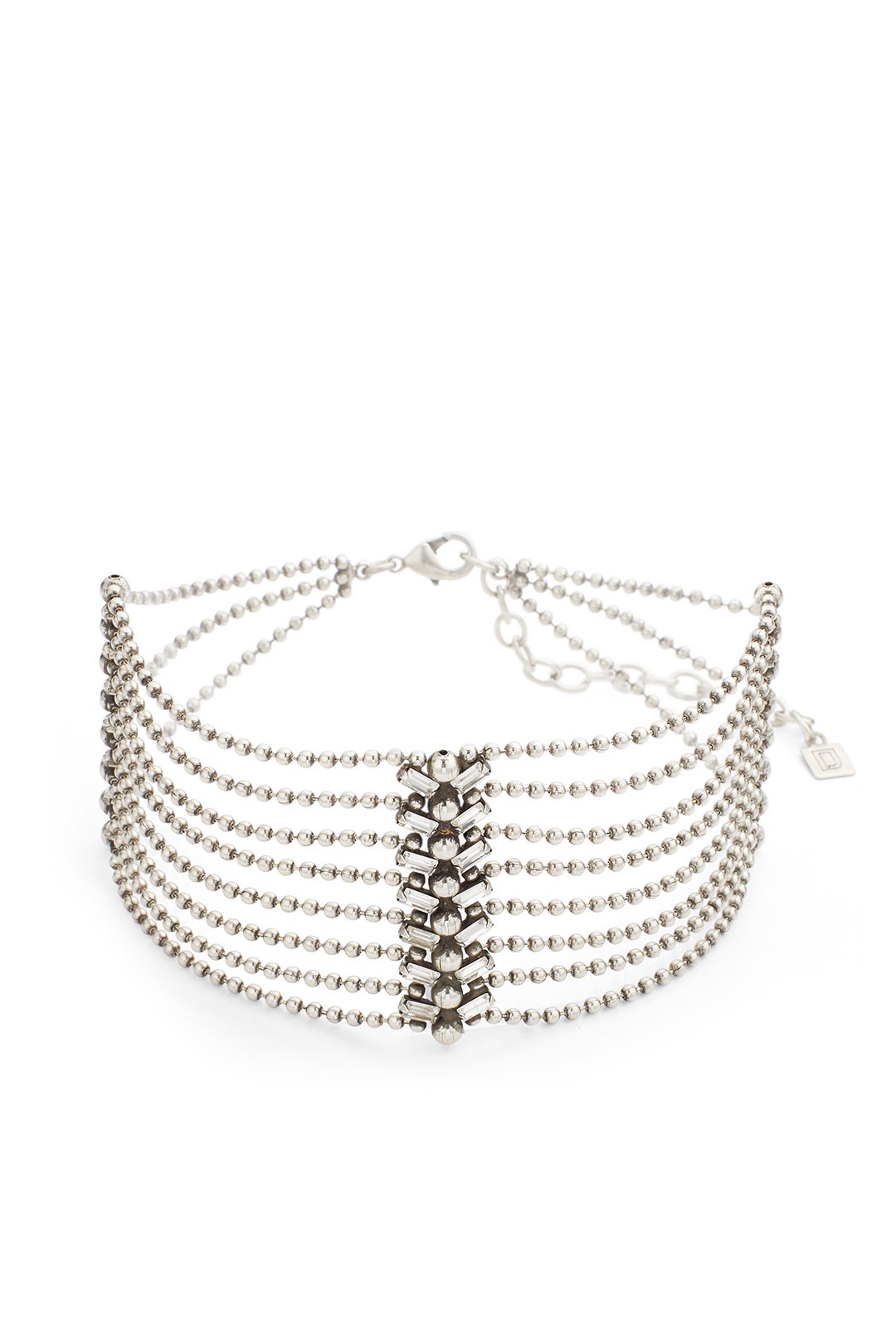 Silver Tempest Choker by Dannijo