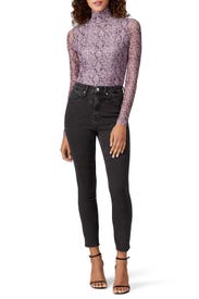 Good Yoke Curve Skinny Jeans by GOOD AMERICAN