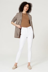 Pure White 10' High Rise Jeans by Madewell