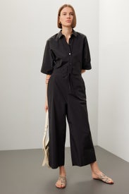 Techno Poplin Jumpsuit by Natori