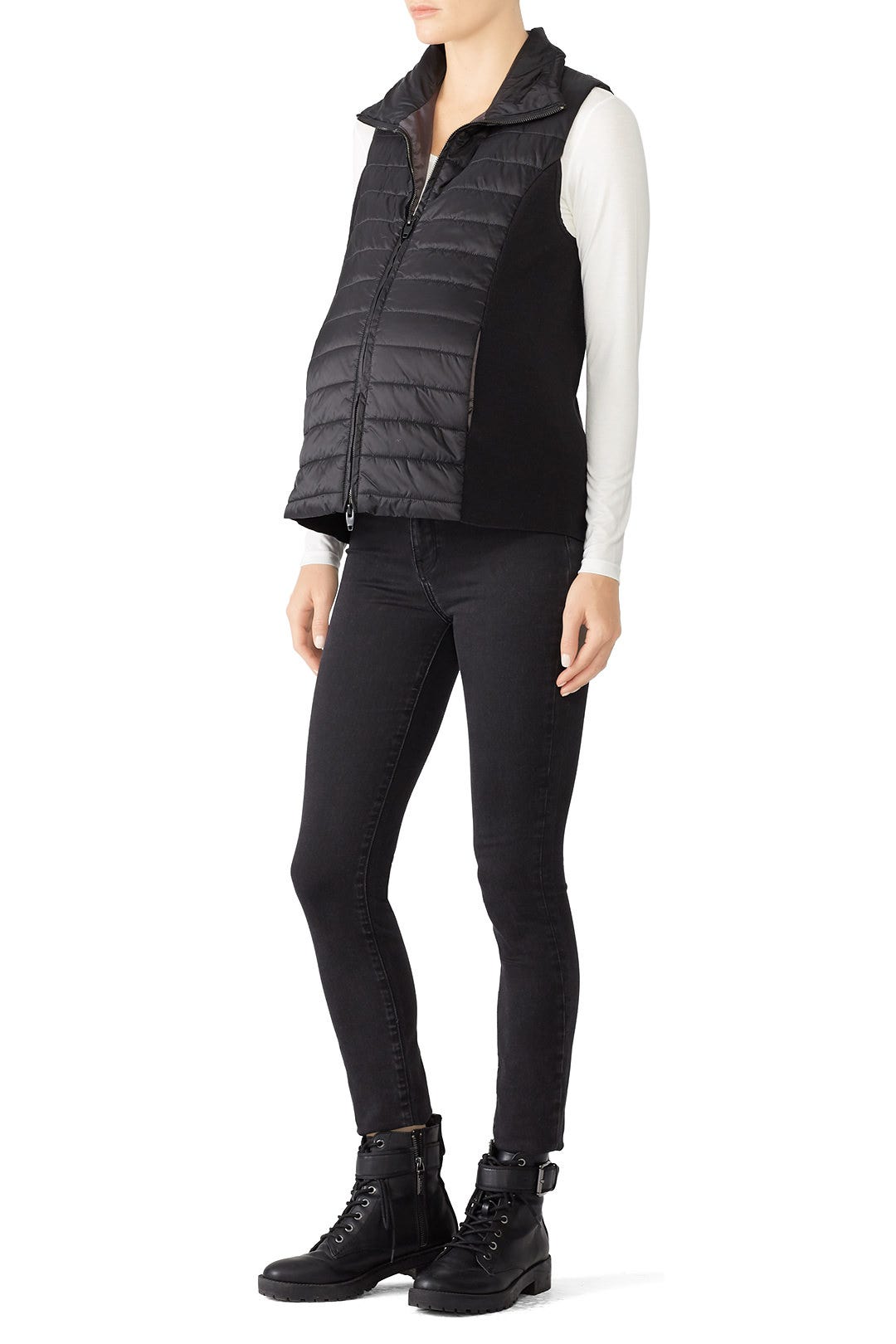 Maternity Puffer Vest by ripe 0