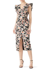 Kamea Wrap Dress by Rebecca Taylor NYC