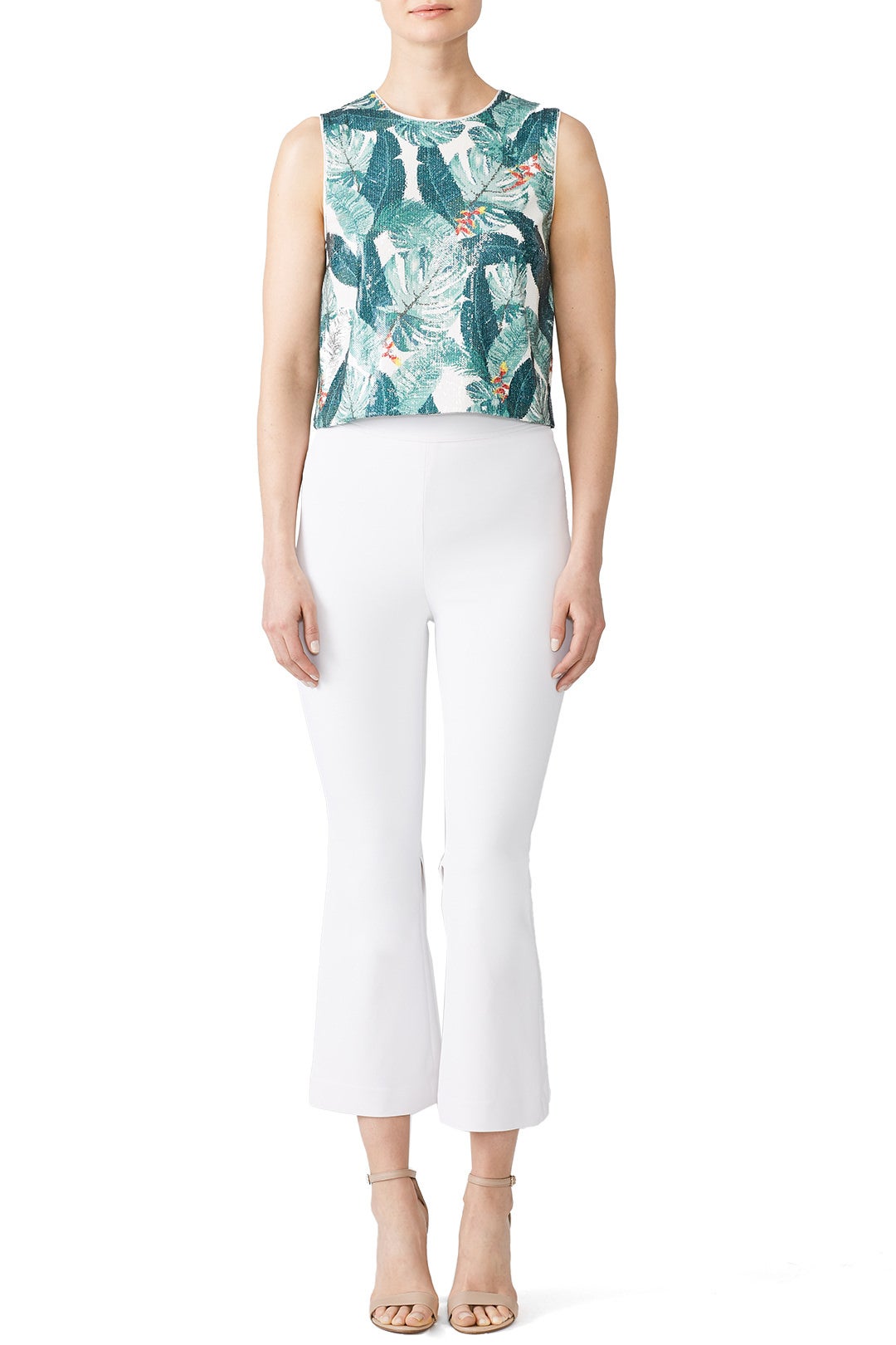 Tiana Palm Sequin Top by Rachel Zoe 0