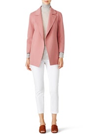 Pink Clairene Jacket by Theory