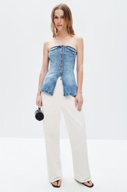 Denim Bustier by WRANGLER