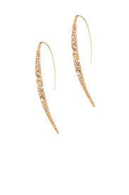 Pave Spike Earrings by Alexis Bittar