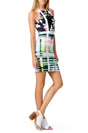 Garden Plaid Sheath by Clover Canyon