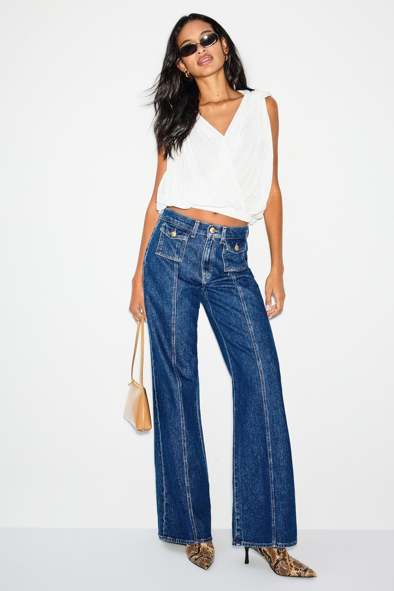 Lotta Wide Leg Jeans by 7 For All Mankind - Photo 0