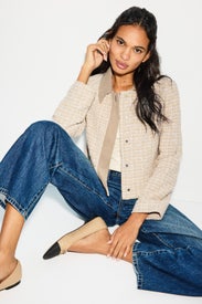 Jiaria Tweed Jacket by BOSS