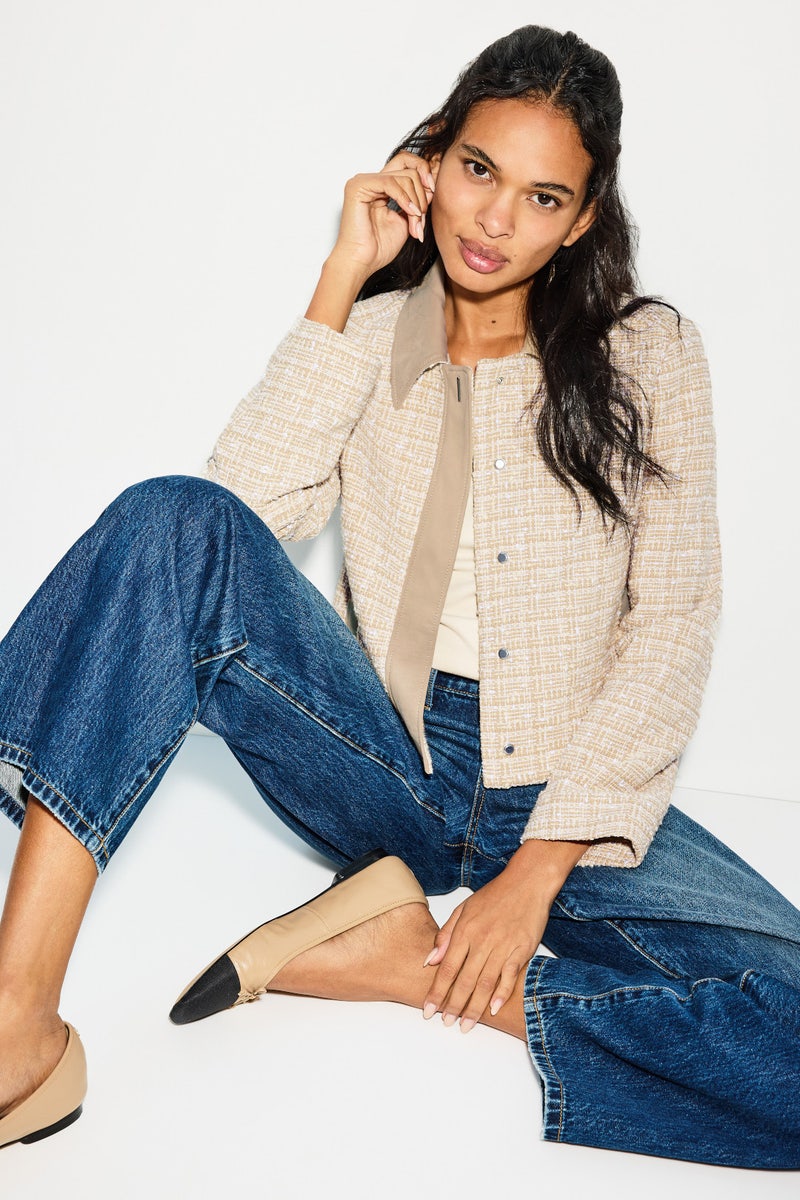 Jiaria Tweed Jacket by BOSS - Photo 0