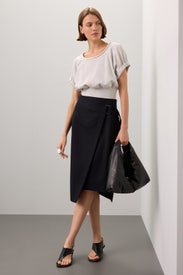 Cavalry Wrap Skirt by 3.1 Phillip Lim