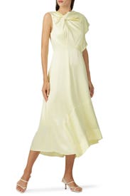 Twisted Asymmetrical Neckline Dress by 3.1 Phillip Lim