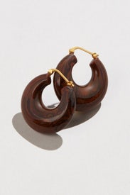 Brown Grass Earrings by Rachel Comey Accessories