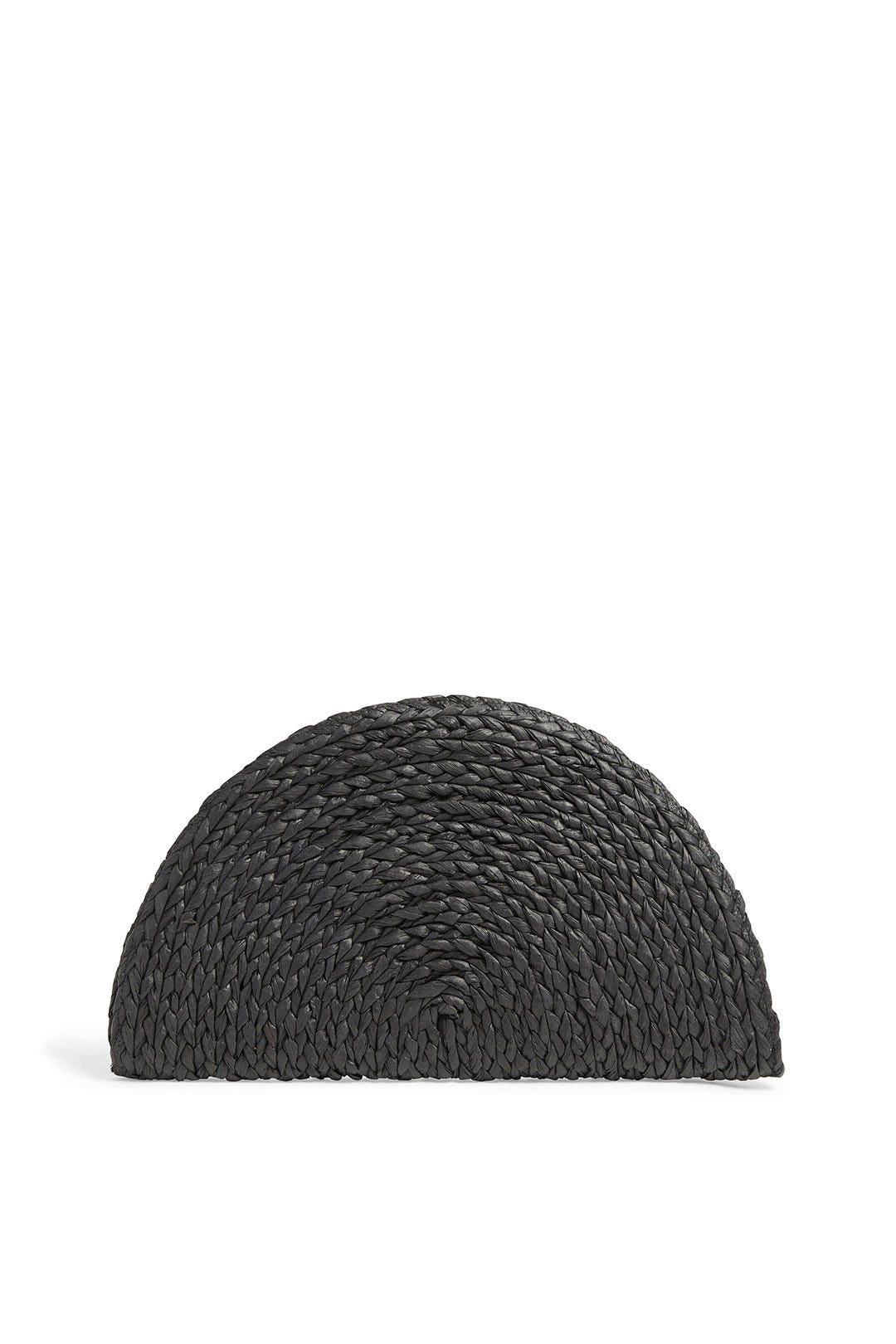 Black Crepe Clutch by Roller Rabbit Accessories