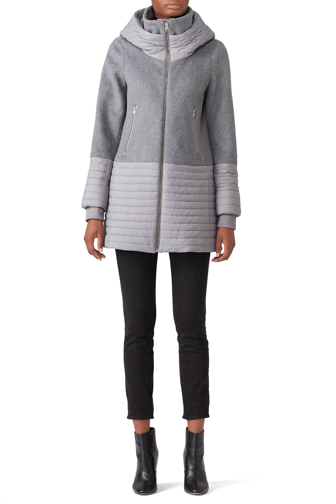 Grey Avery Coat by SOIA & KYO 0