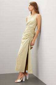 Drawn Deep Tank Maxi Dress by THIRD FORM