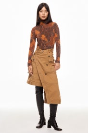 Aurelia Floral Printed Turtleneck by Ulla Johnson