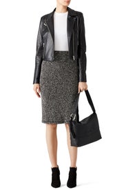 Black Gigi Biker Jacket by Elizabeth and James