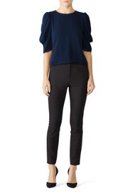 Midnight Puff Sleeve Top by Jay Godfrey
