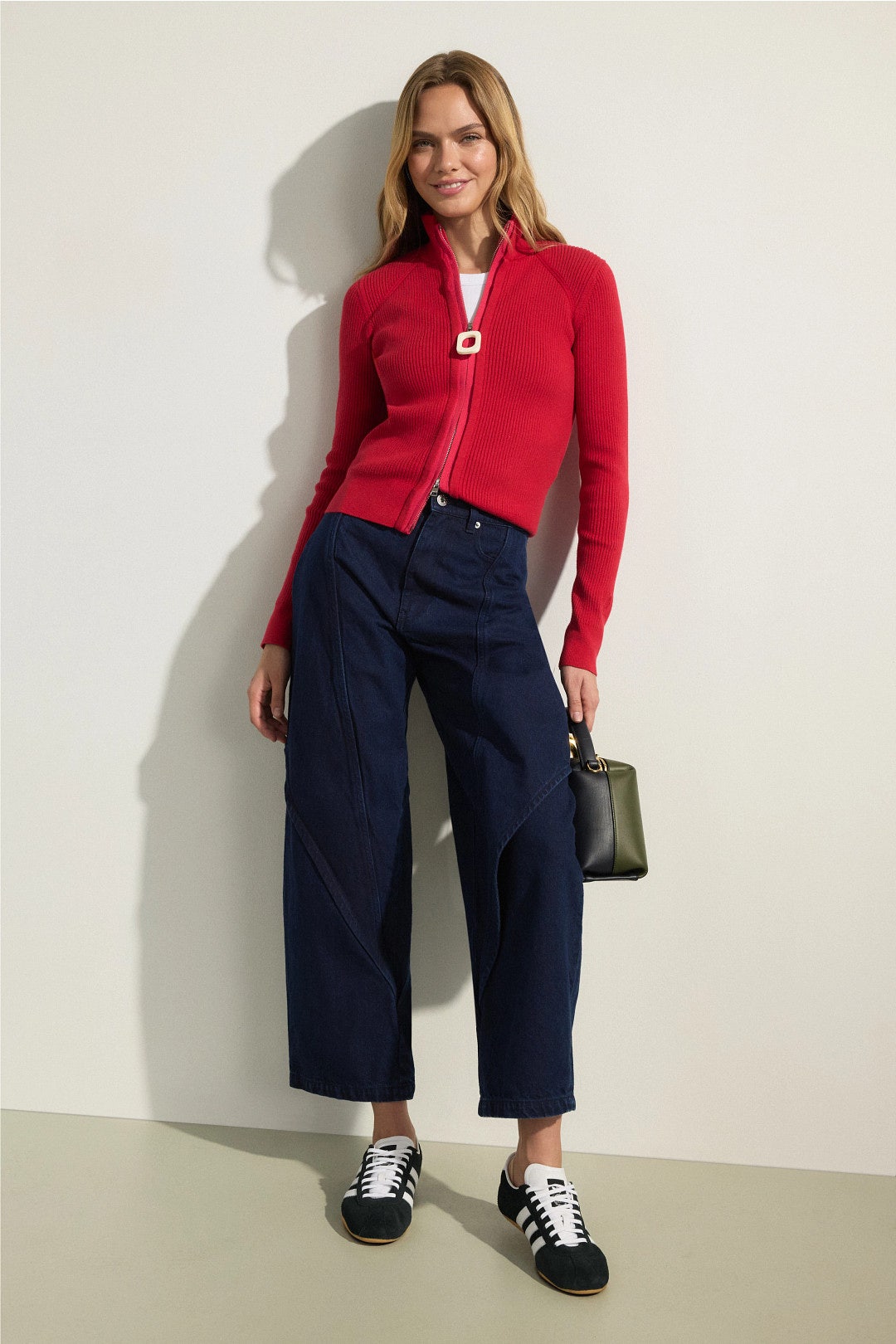 Cropped Sculptural Jeans by JW Anderson 0