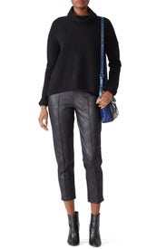 Vegan Leather Nia Pants by Leota