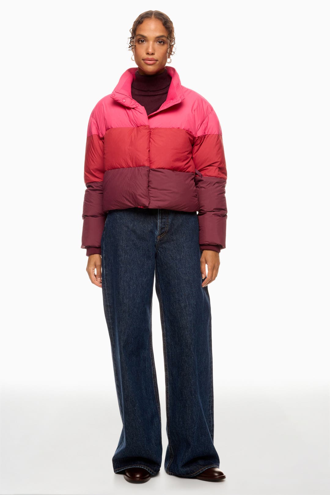 Cropped Puffer Jacket by Marine Layer | Rent the Runway