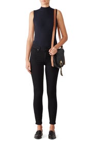 Black Hoxton Ankle Jeans by PAIGE