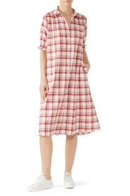 The Scallop Kerchief Dress by The Great.