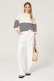 Striped T-Shirt by Victoria Victoria Beckham