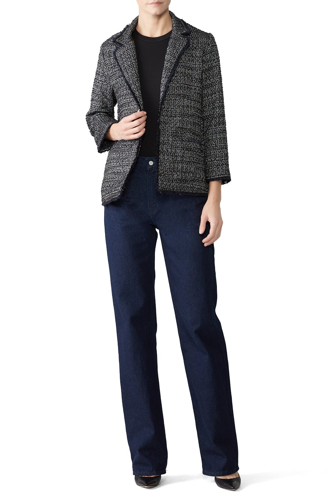Gregory Tweed Blazer by cupcakes and cashmere 0