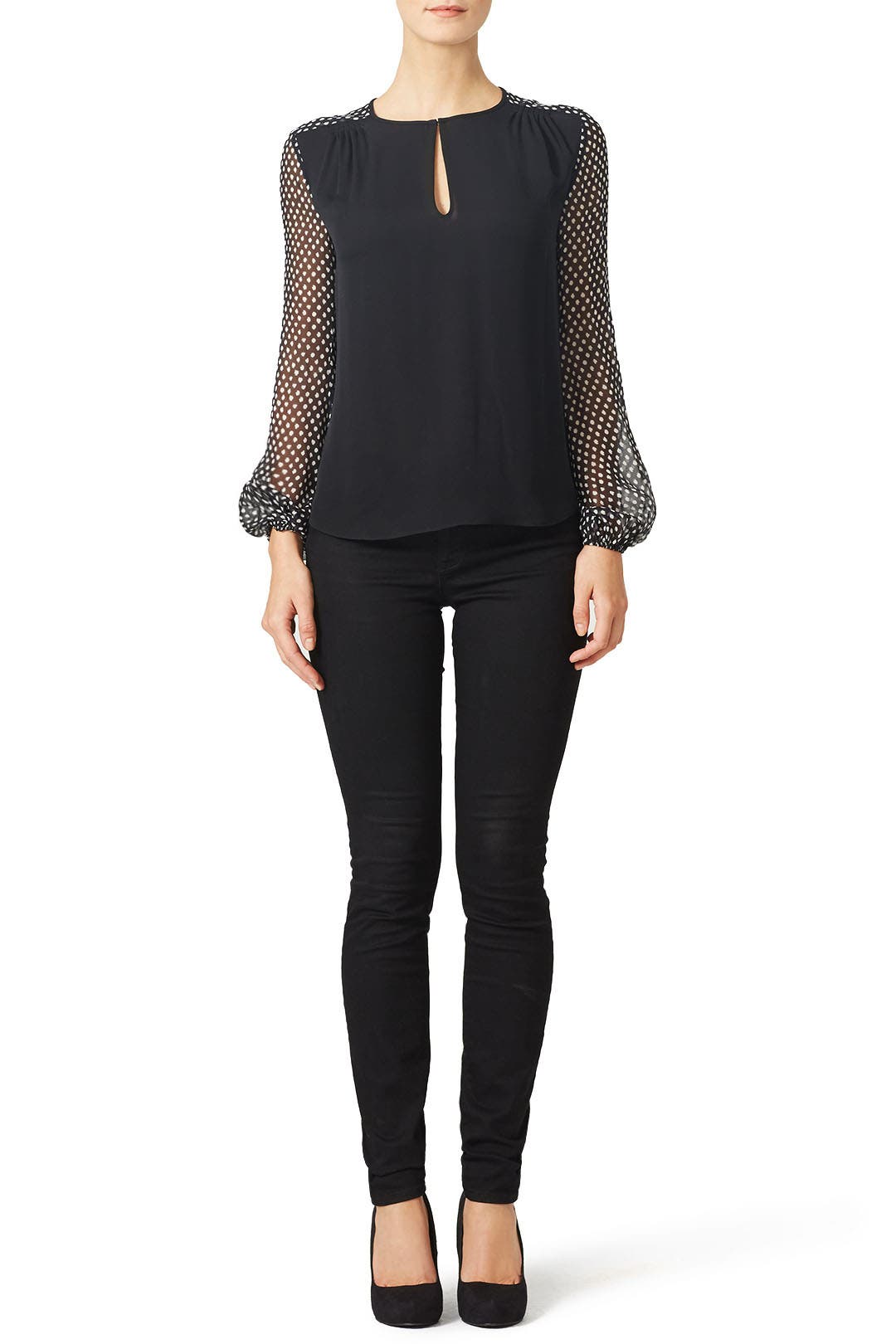 Nikki Blouse by Diane von Furstenberg | Rent the Runway