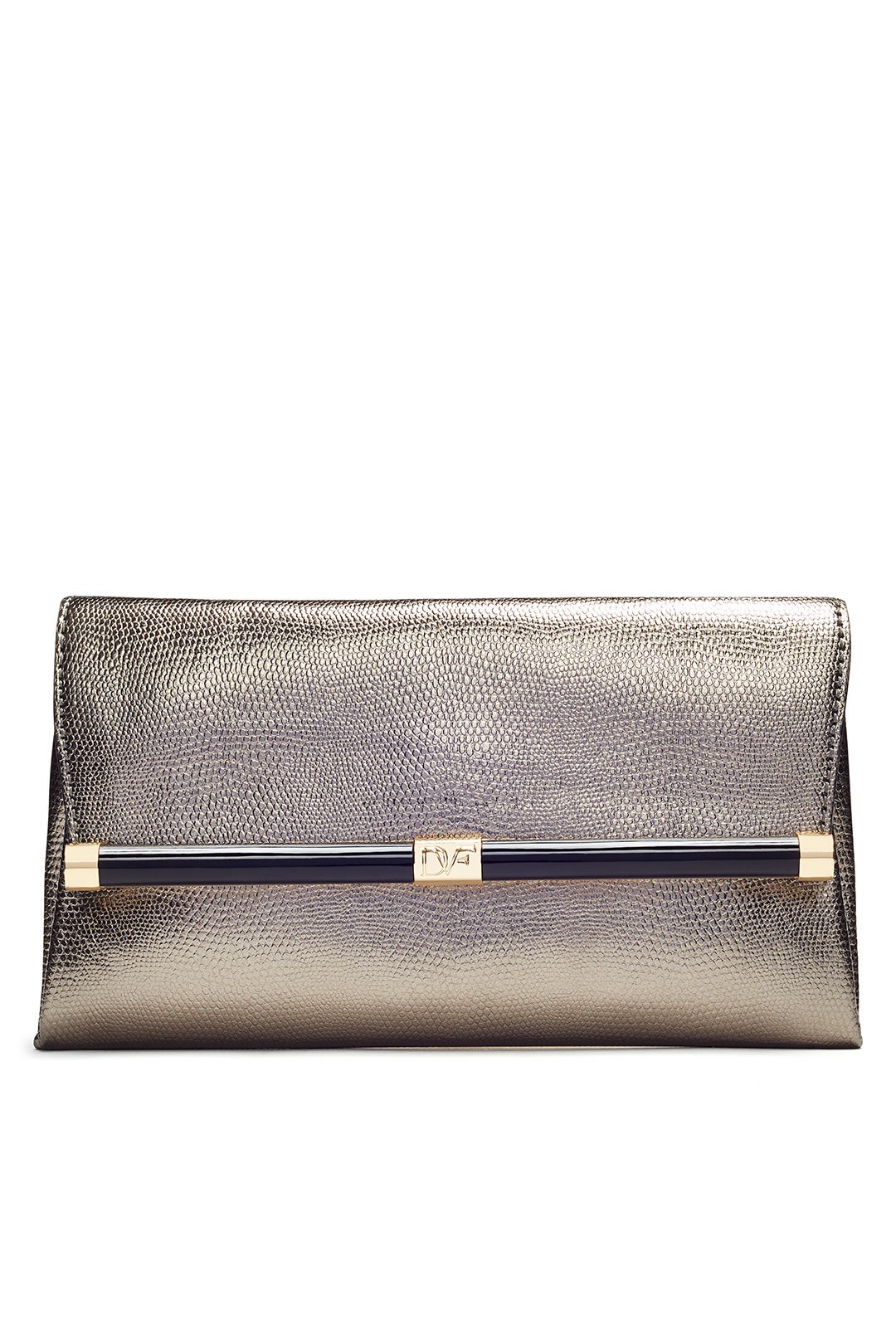 Lizard Envelope Clutch by Diane von Furstenberg Handbags