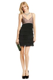 Accordian Tiers Dress by ERIN erin fetherston