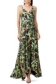 Printed Leah Maxi by Hutch