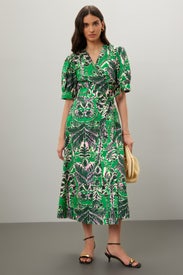 Rita Wrap Dress by Marie Oliver