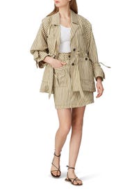 Linen Lici Skirt by Mara Hoffman