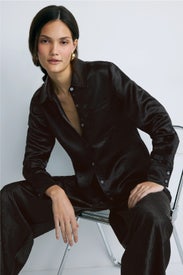 Satin Slim Button Up Shirt by 3.1 Phillip Lim