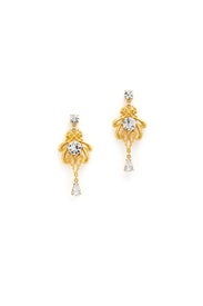 Regal Gem Chandelier Earrings by Tom Binns