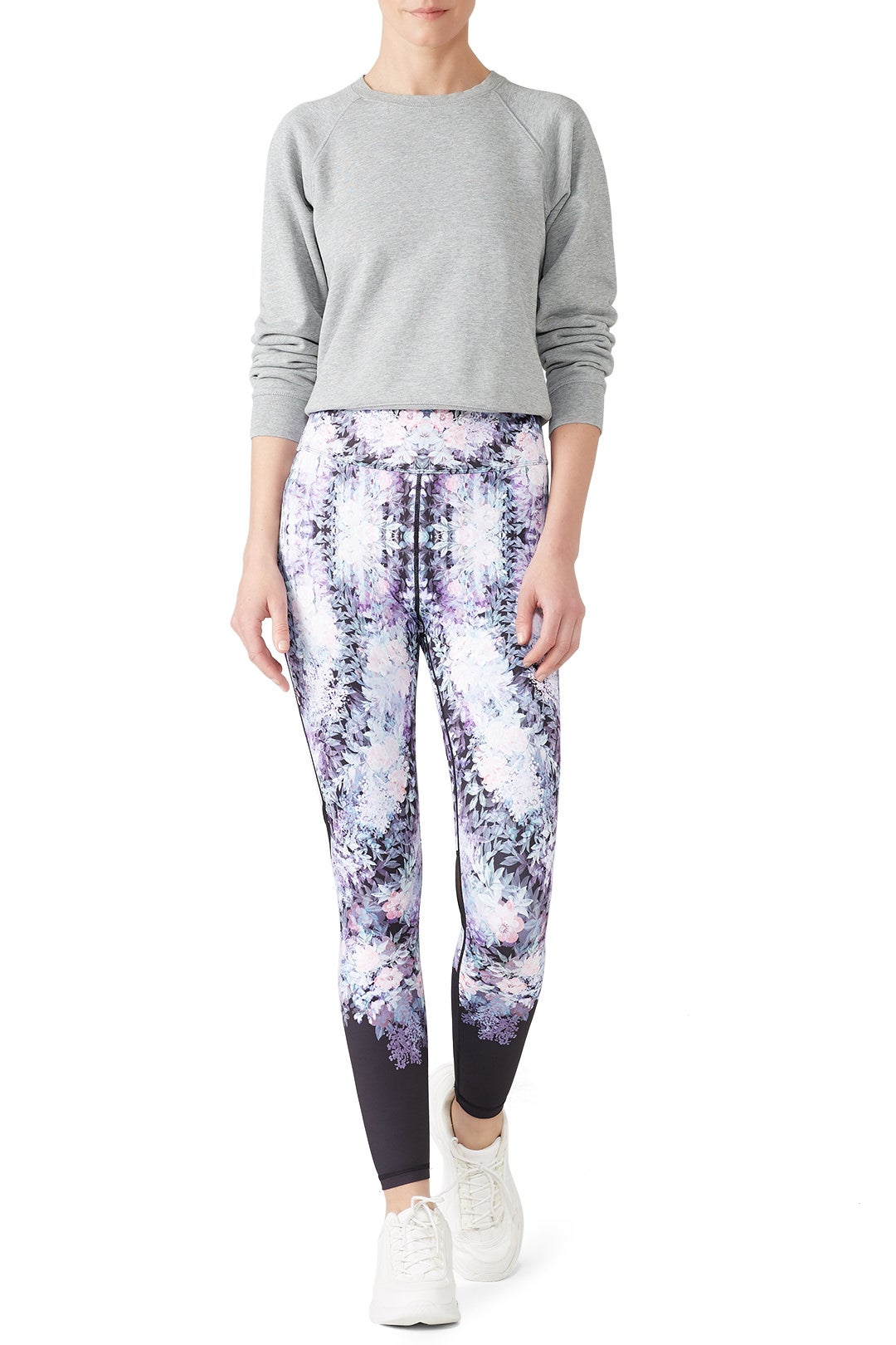 Future Floral Captain Ankle Tight Leggings by ALALA 0