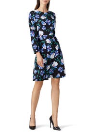 Floral Smocked Sleeve Dress by Draper James