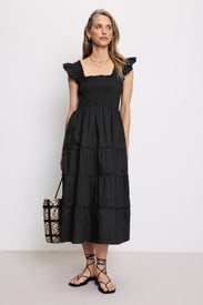Black Ellie Nap Dress by Hill House Home