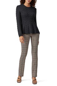 Grey Peplum Sweater by Jason Wu x RTR