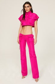 Utility Cropped Vest by LaQuan Smith