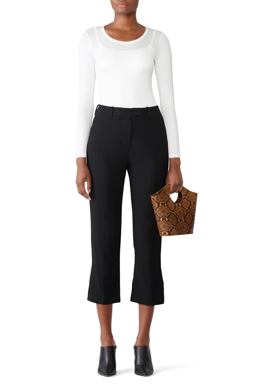 【3.1 Phillip Lim】コンパクトクロップド キックフレアパンツ 3.1 Phillip Lim】コンパクトクロップド キックフレアパンツ