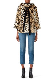 Scarlet Faux Fur Coat by Twinset