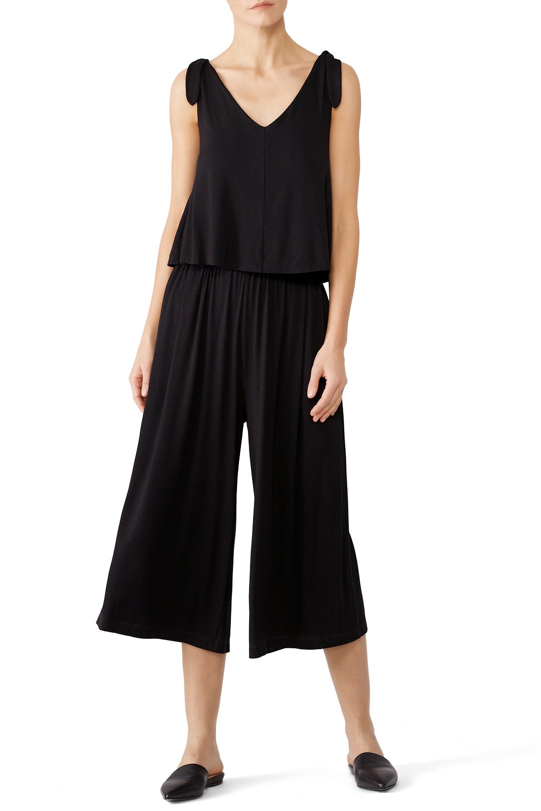 Vicky Knit Jumpsuit by B Collection by Bobeau 0