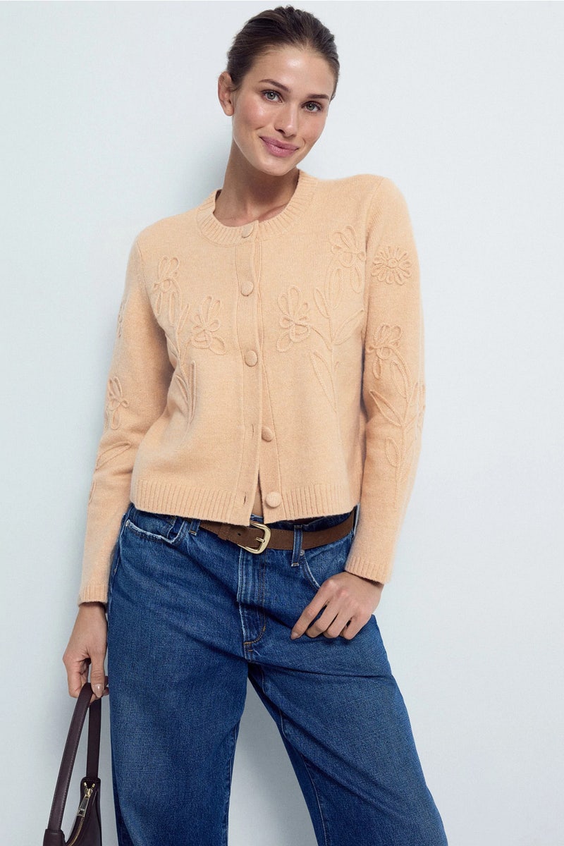 Flower Cardigan by CeCe - Photo 0