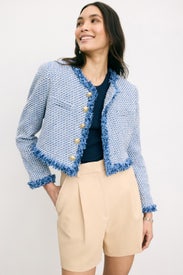 Asuka Fringed Jacket by Derek Lam 10 Crosby