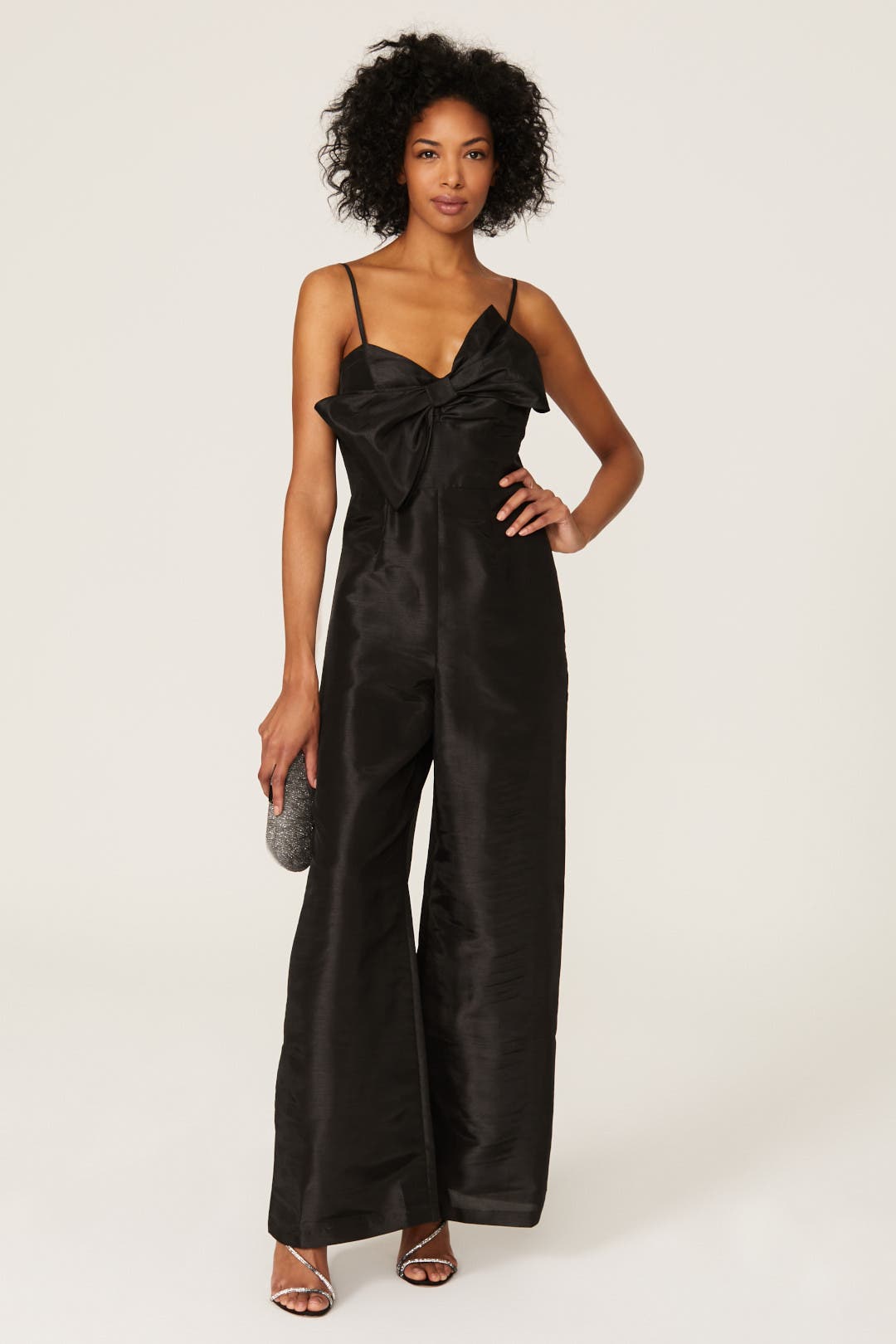 Solana Satin Jumpsuit by Hutch | Rent the Runway